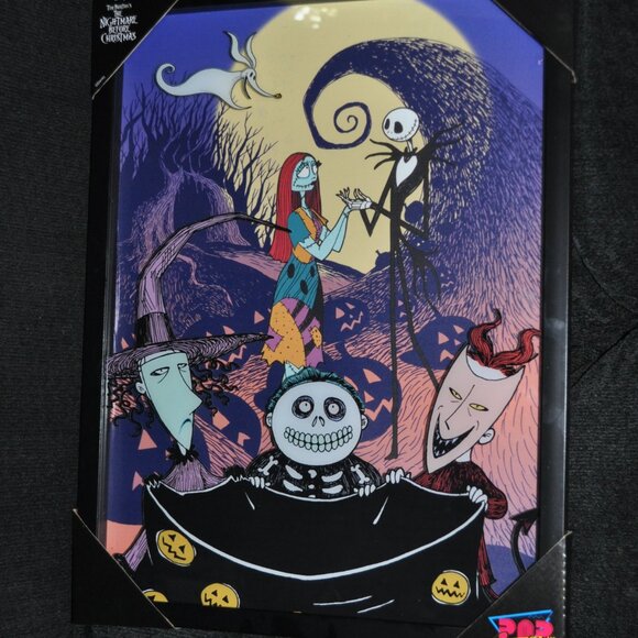 The Nightmare Before Christmas Pop Creations 3D Art Wall. Disney Tim Burton - Picture 3 of 5
